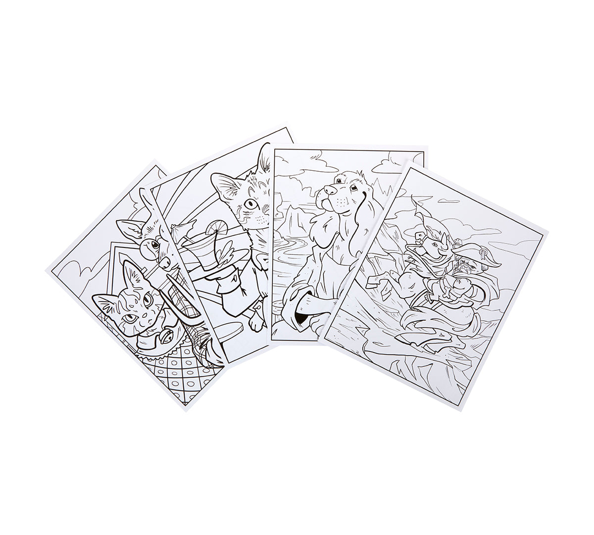 Well Dressed Pets Coloring Book - US 2175