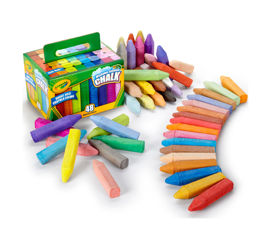 Sidewalk Chalk, 48 Count - US 1390