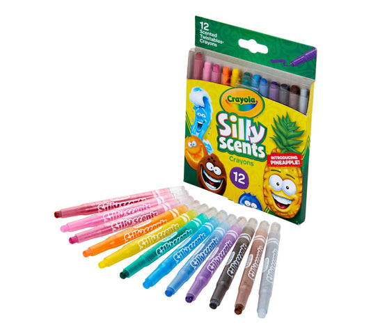 Silly Scents Mini Twistables Crayons, Sweet Scents, 12 Count - US 6145