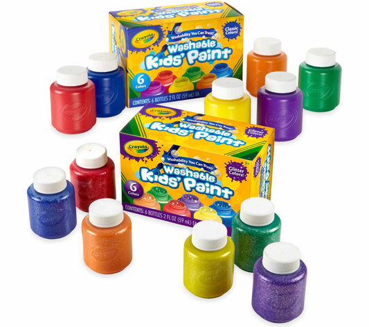 Washable Kids Paint, 12 Count - US 8546