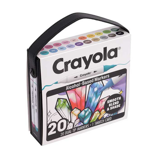 Crayola Dual-Tip Alcohol-Based Marker Set for Adults (20ct) - US 6217