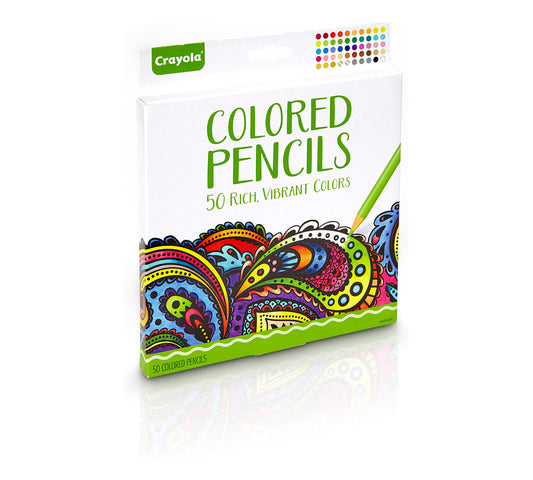 Colored Pencils, 50 Count - US 9847