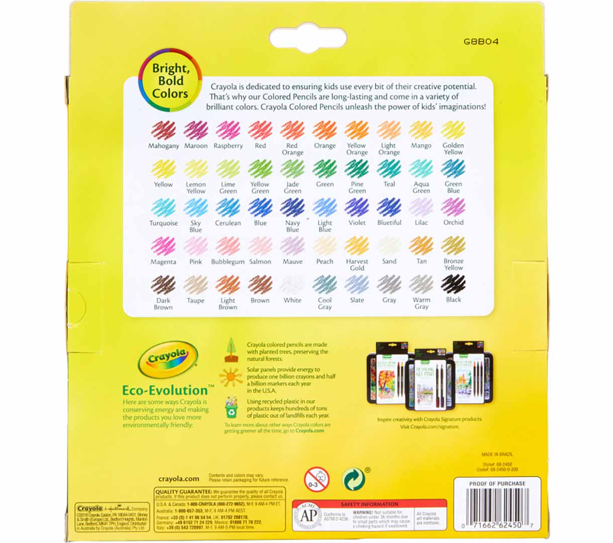 Erasable Colored Pencils, 50 Count - US 9948