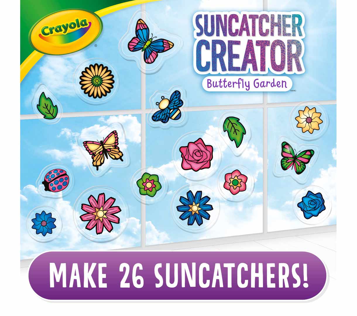 Suncatcher Creator, Butterfly Garden - US 2132