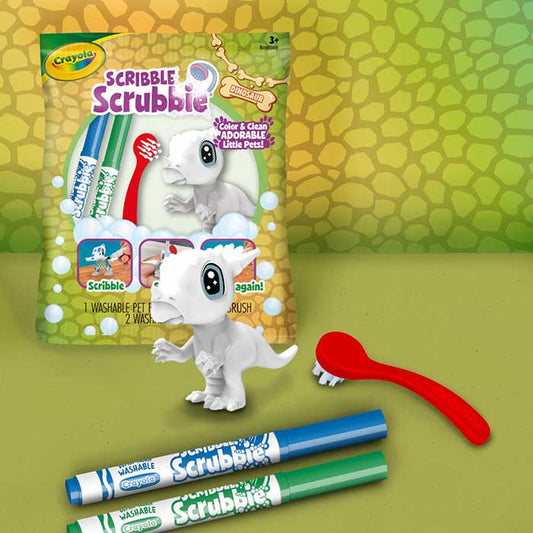 Crayola Scribble Scrubbie Dino, 1 Ct - US 3443