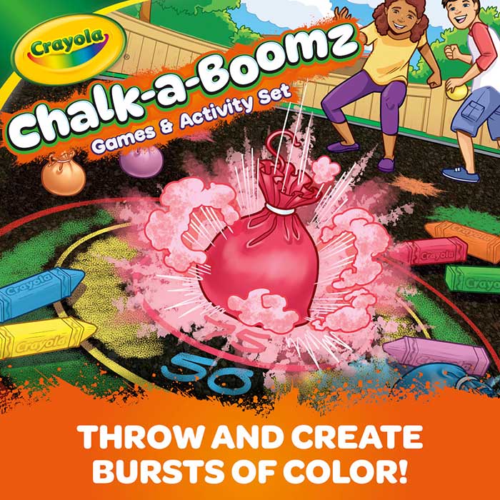 Crayola Chalk-A-Boomz Games & Activity Set - US 1866