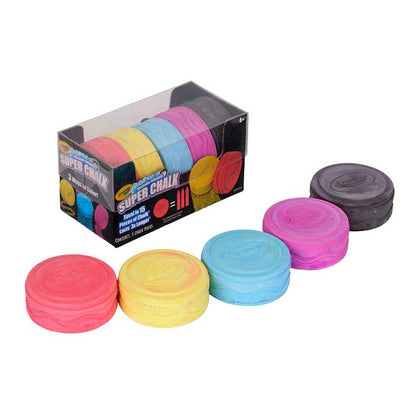 Outdoor Washable Super Chalk, 5ct - US 8274