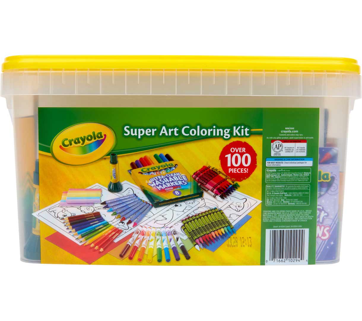 Super Art Coloring Kit, 100+ Pcs - US 8713