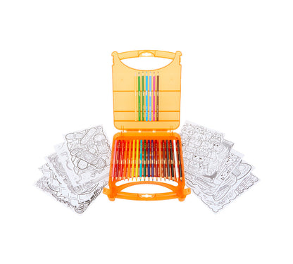 Coloring Art Case with Colored Pencils - US 1480