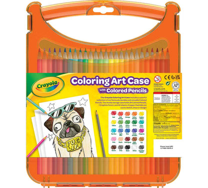 Coloring Art Case with Colored Pencils - US 1480