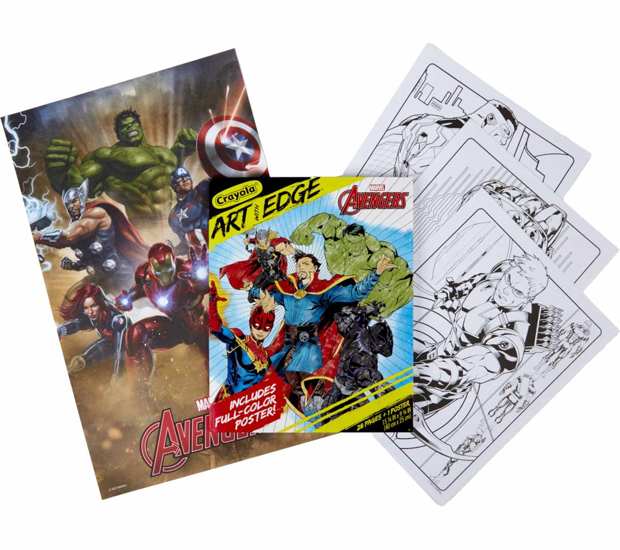 Art with Edge Marvel Avengers Infinity War & Endgame Coloring Book - US 0056