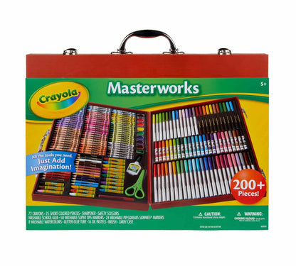 Crayola Masterworks Art Case Over 200 Pieces - US 7960