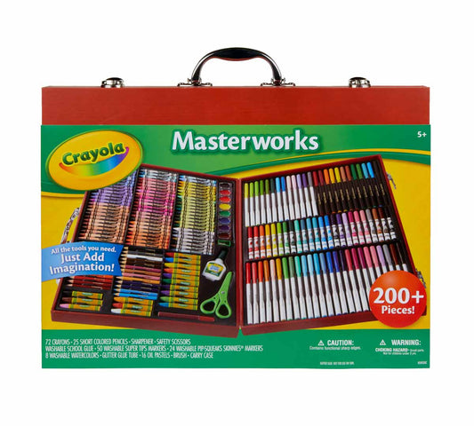 Crayola Masterworks Art Case Over 200 Pieces - US 7960