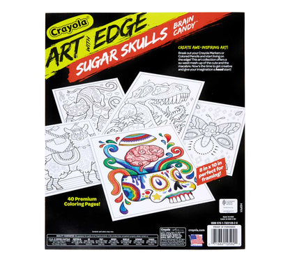 Art with Edge Sugar Skulls Coloring Book, Volume 3 - US 1068