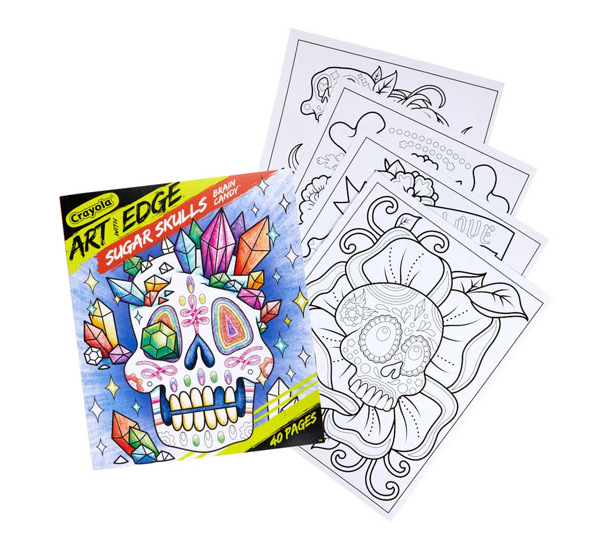 Art with Edge Sugar Skulls Coloring Book, Volume 3 - US 1068