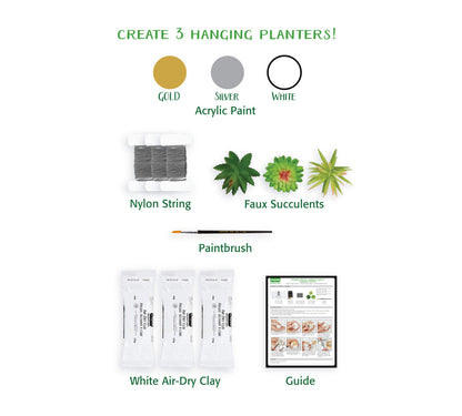 Signature DIY Hanging Planter Craft Kit - US 4422
