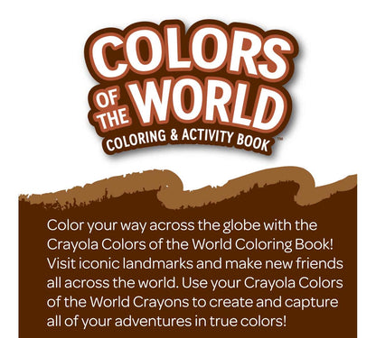 Colors of the World Coloring Book, 48 Pages - US 6781