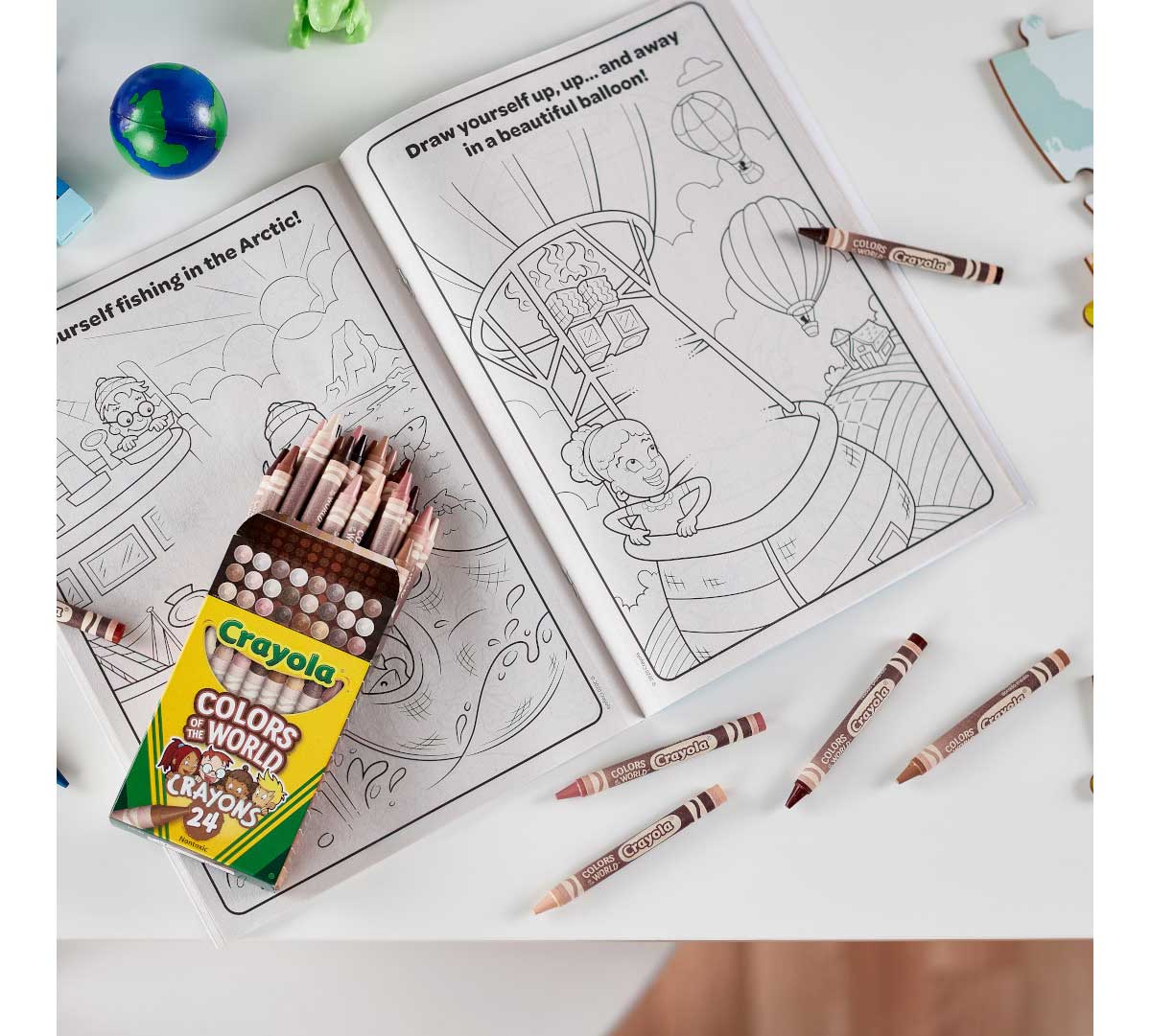 Colors of the World Coloring Book, 48 Pages - US 6781