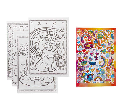 Crayola Uni-Creatures & Cosmic Cats Coloring Book Set - US 5614