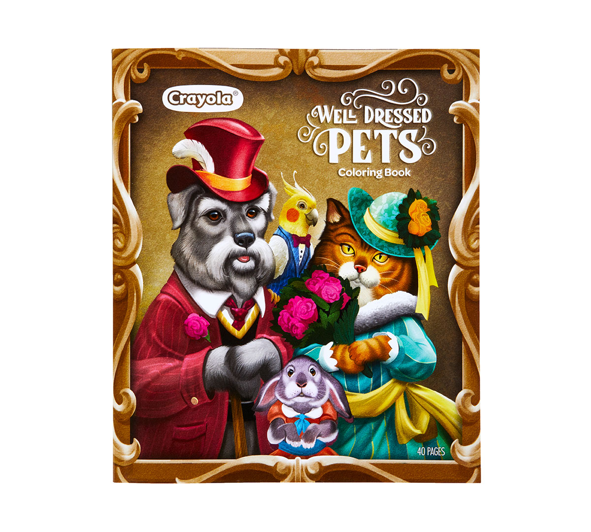 Well Dressed Pets Coloring Book - US 2175