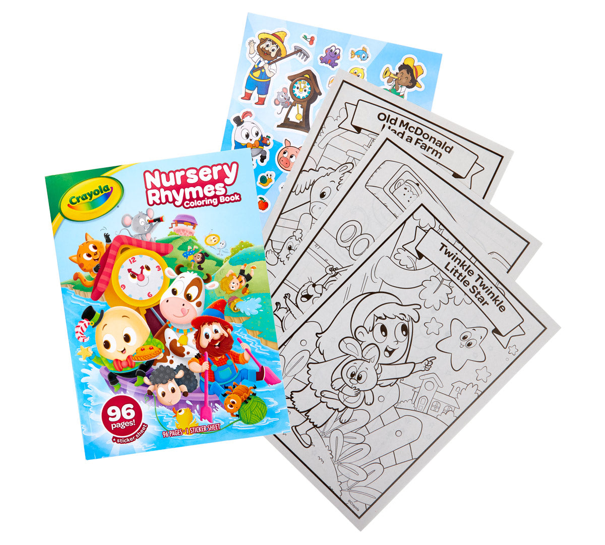 Nursery Rhymes Coloring Book - US 5460