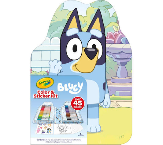 Bluey Color & Sticker Kit - US 6989