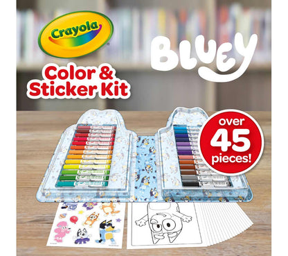 Bluey Color & Sticker Kit - US 6989