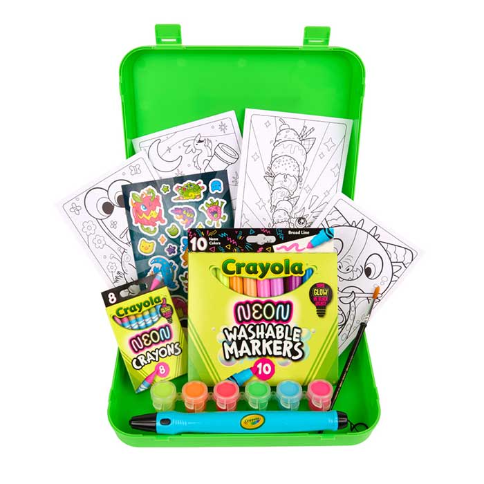 Neon Art Case with Glow Light - US 6947