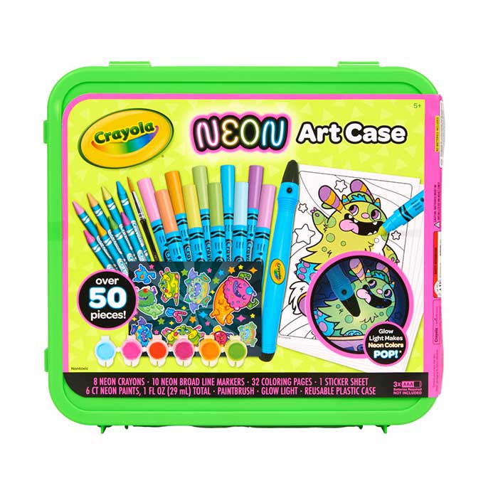 Neon Art Case with Glow Light - US 6947