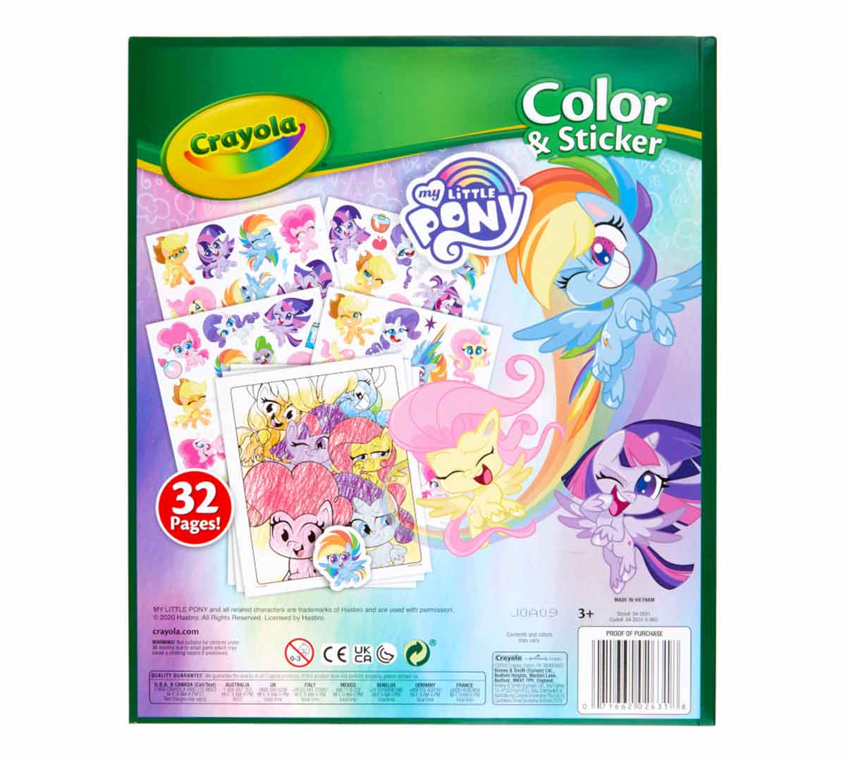My Little Pony Color and Sticker Book - US 8691