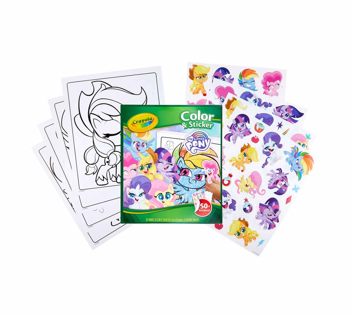 My Little Pony Color and Sticker Book - US 8691