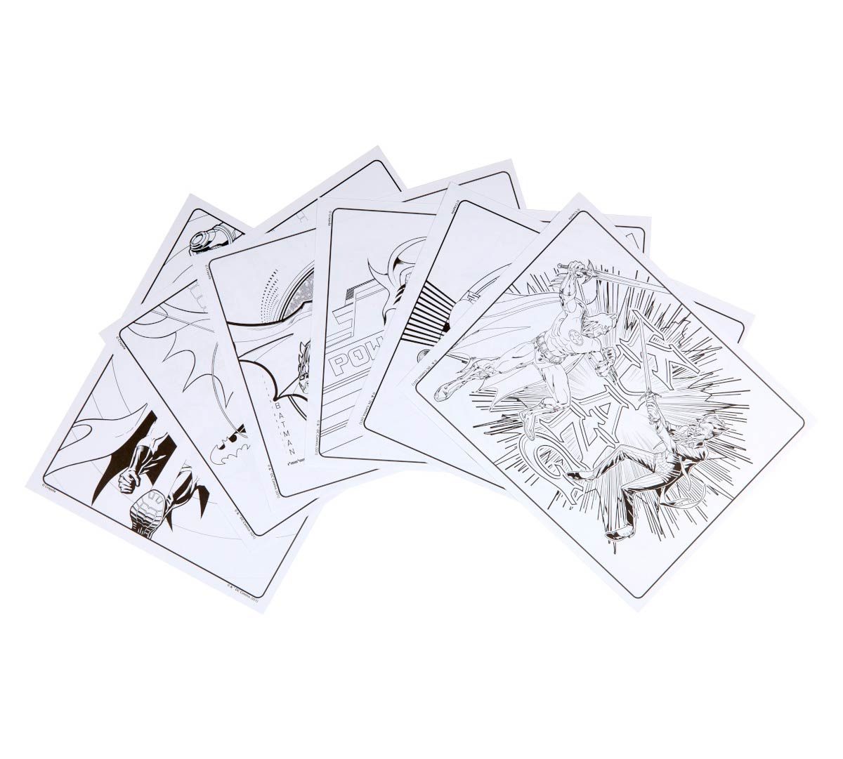 Art with Edge Batman Coloring Pages, 28 Sheets - US 4303