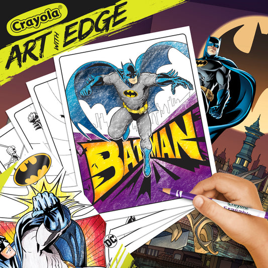 Art with Edge Batman Coloring Pages, 28 Sheets - US 4303