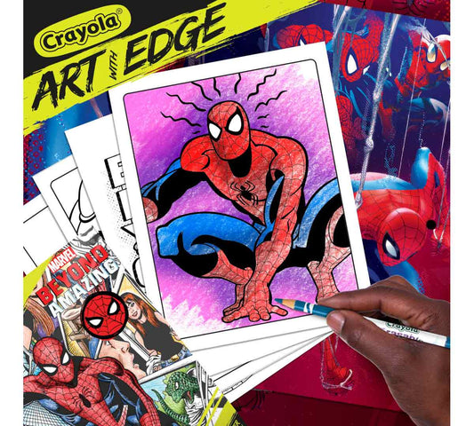 Spiderman Beyond Amazing Art With Edge, Adult Coloring Book - US 3165