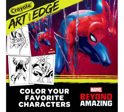 Spiderman Beyond Amazing Art With Edge, Adult Coloring Book - US 3165
