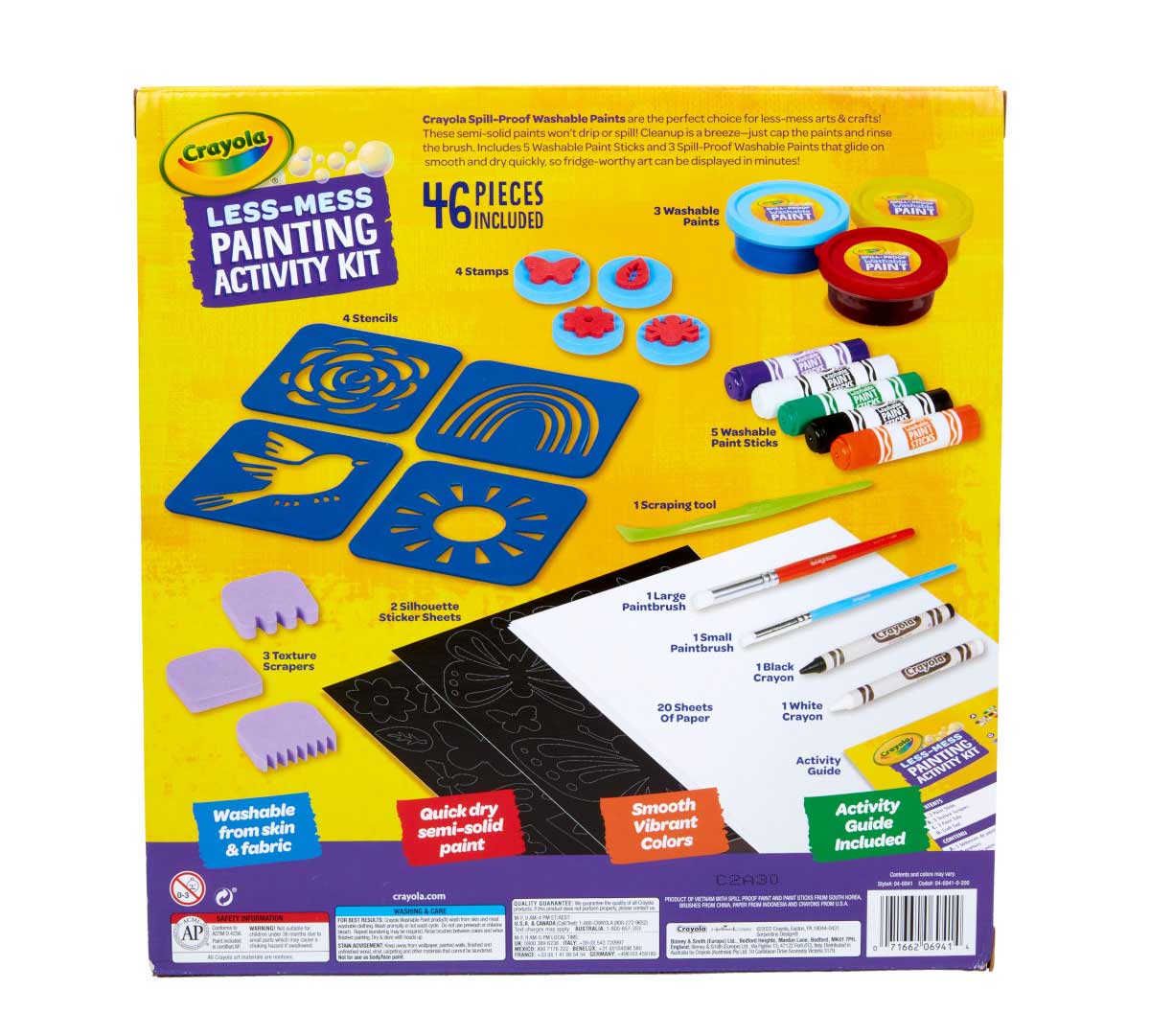 Less Mess Painting Activity Kit - US 3375