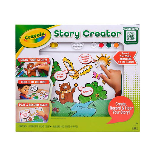 Crayola Story Creator, Interactive Sound Tablet for Kids - US 5926