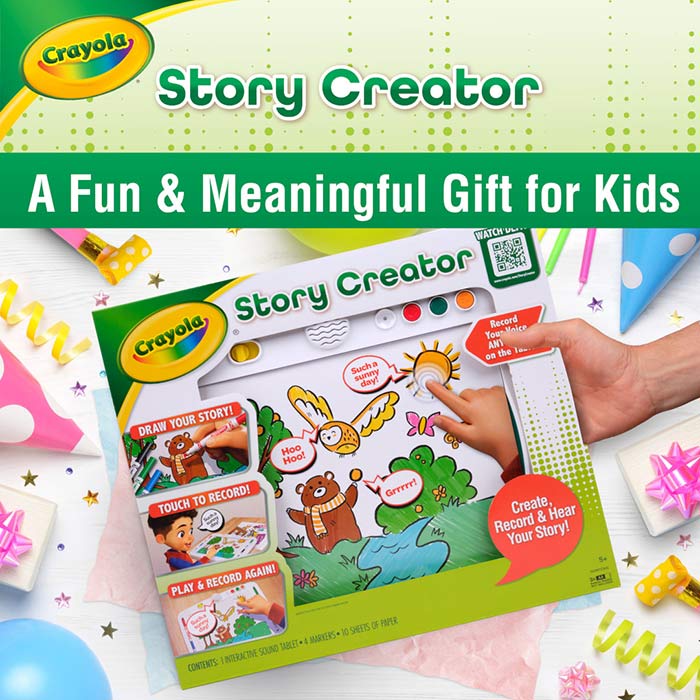 Crayola Story Creator, Interactive Sound Tablet for Kids - US 5926