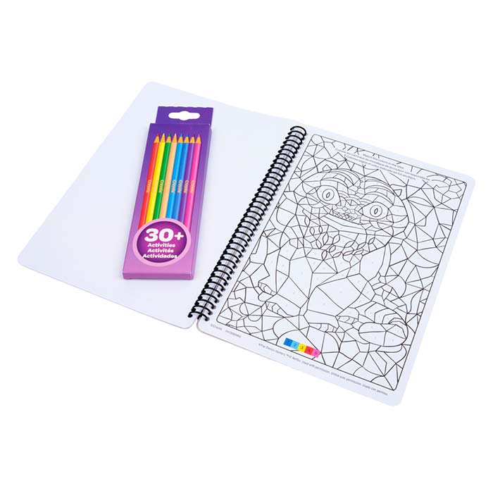 K-Pop Demon Hunters Color & Sketch Activity Pad - US 3005