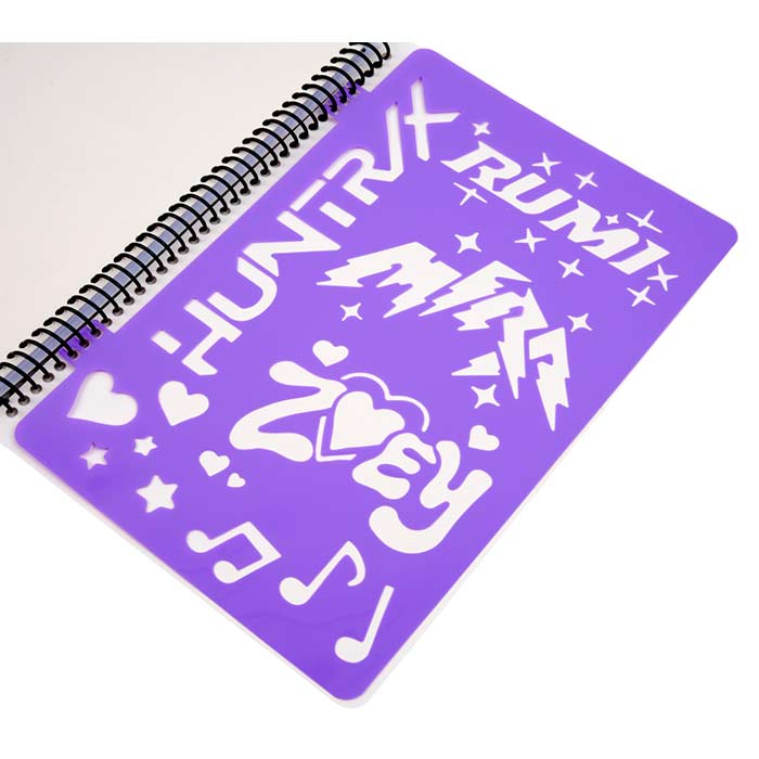 K-Pop Demon Hunters Color & Sketch Activity Pad - US 3005