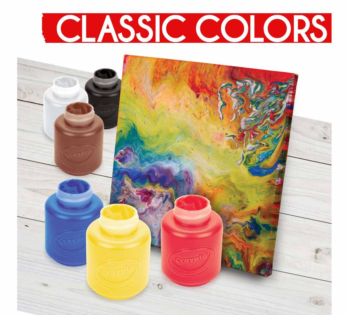 Acrylic Paints, Bold, 6 Count - US 6182