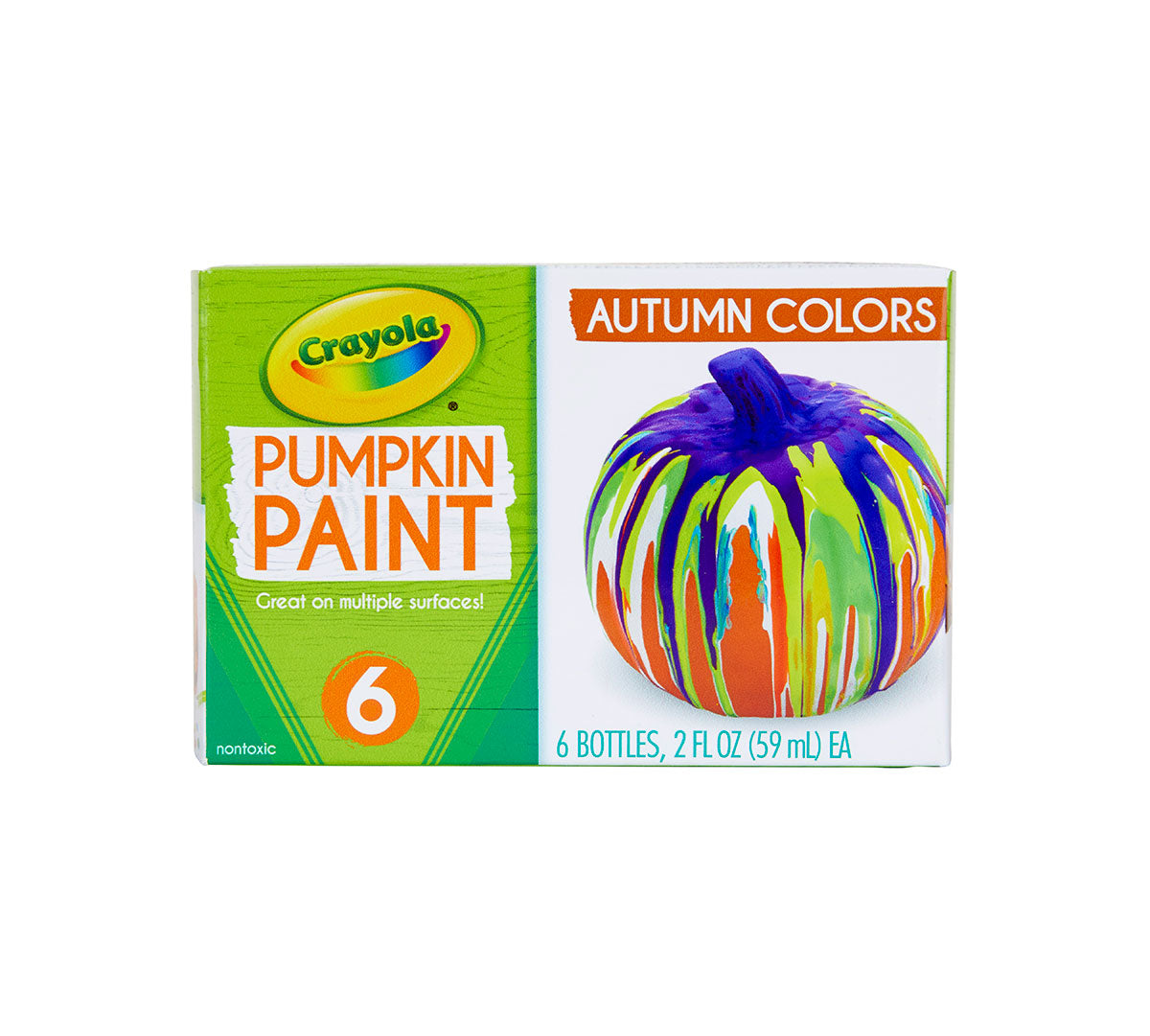 Acrylic Pumpkin Painting Set, Autumn Colors - US 3354