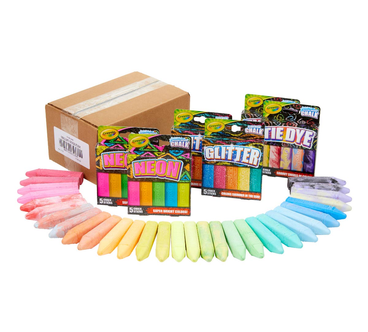 Sidewalk Chalk Special Effects Set 30 Count - US 6765