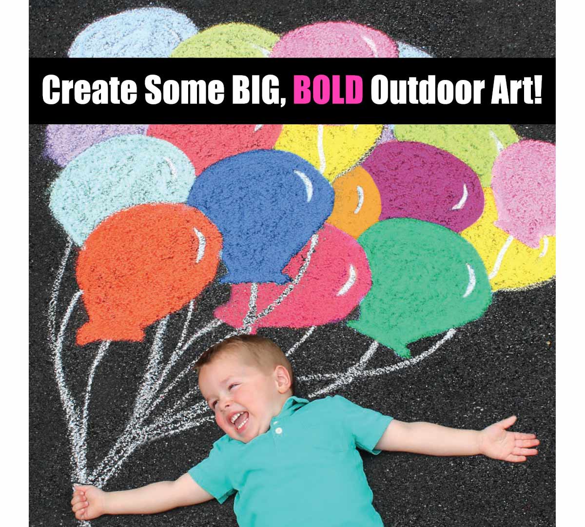Sidewalk Chalk Special Effects Set 30 Count - US 6765
