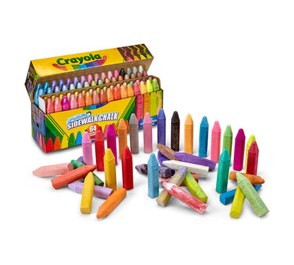 64 ct. Ultimate Sidewalk Chalk Collection - US 1833