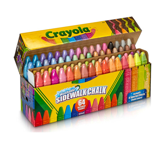 64 ct. Ultimate Sidewalk Chalk Collection - US 1833