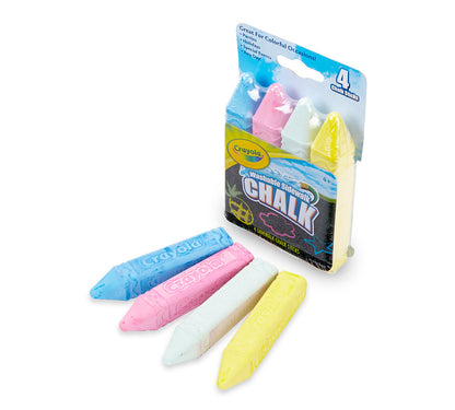 Washable Sidewalk Chalk, 4 Count - US 1629