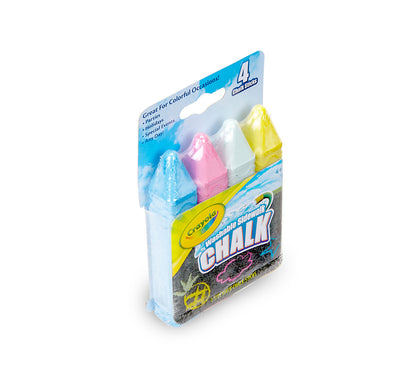 Washable Sidewalk Chalk, 4 Count - US 1629