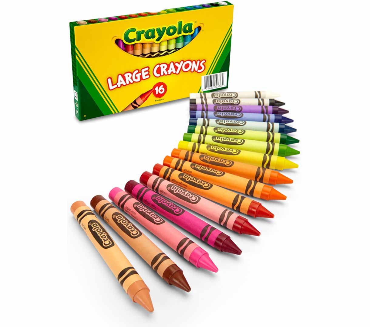 Crayola Large Crayons, 16 ct. - US 4447
