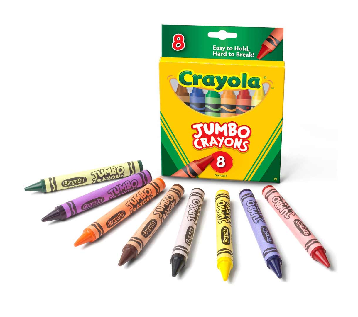 Crayola Jumbo Crayons, 8 Count - US 2059